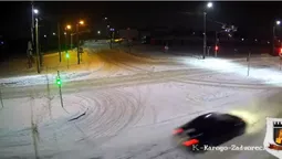 У Луцьку BMW на перехресті проїхало на червоний сигнал світлофора (відео)