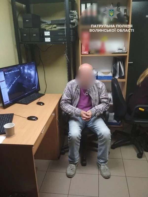 У Луцьку чоловік накрав продуктів у магазині, а потім давав хабар (фото)