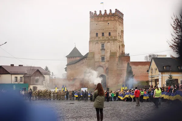 Тепер не просто формальність: як у Луцьку відзначали День Соборності (фото)