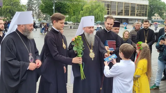 Предстоятель ПЦУ Епіфаній прибув до Луцька на престольне свято кафедрального собору (фото)