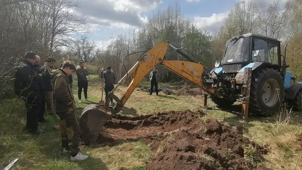 На Волині під час розкопок знайшли поховання часів Другої світової війни (фото, відео)