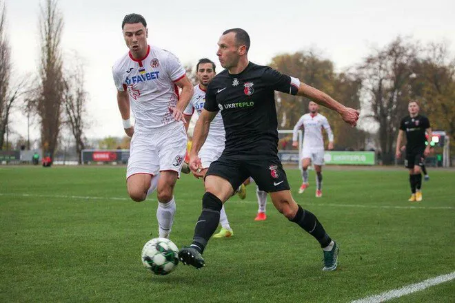 «Волинь» вирвала перемогу у «Вереса» із рахунком 2:1