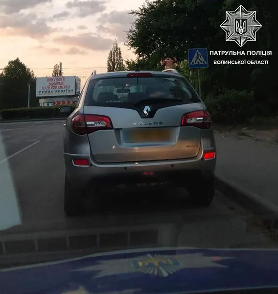 У Луцьку під час комендантської години спіймали п'яного водія (фото, відео)