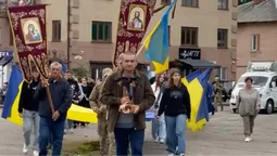 У громаді на Волині провели в останній шлях Олега Беценка (відео)