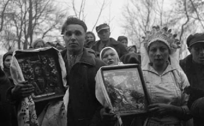 Як на Волині гуляли весілля 100 років тому (ретрофото)