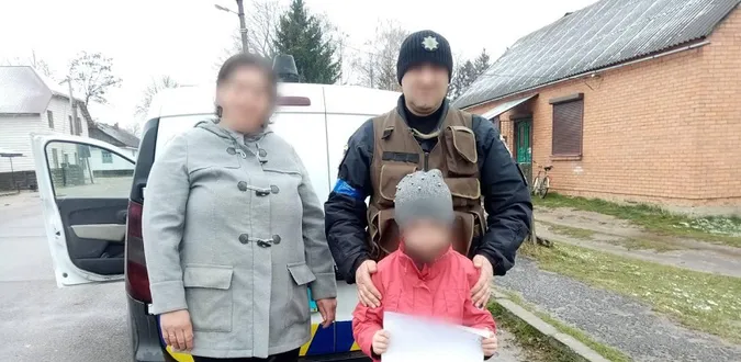 На Волині зниклу дитину розшукали за 20 хвилин (фото)