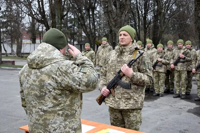 На Волині прикордонники склали військову присягу (фото)