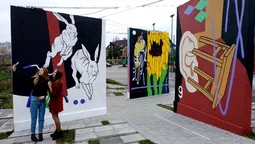 На території "City Park" створили нову експозицію колажів (фото)