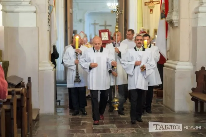 Як у Луцьку святкували 400-річчя римо-католицького храму (фото)