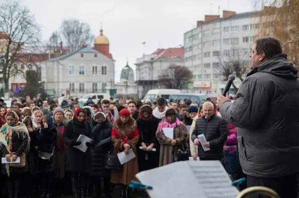 Протестанти Луцька відсвяткували Різдво (фото)
