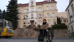 Галина Падалко пересіла в інвалідний візок (відео)