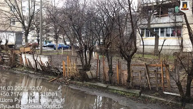 Лучанам нагадали, що городам у місті – не місце (фото)