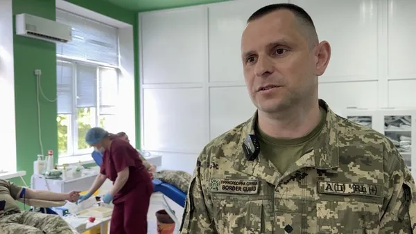 На Волині понад 60 прикордонників долучилися до здачі крові (відео)