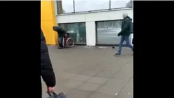 Нова «точка»: у Луцьку продовжує жебракувати псевдоінвалід (відео)