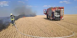 Пожежі охопили кілька громад Волині: вогонь дістався торфовища (фото)