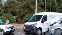 У Луцьку влупилися два автобуси (відео)