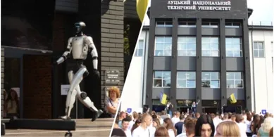 У ЛНТУ провели посвяту першокурсників: танцював навіть робот-гуманоїд (фото)
