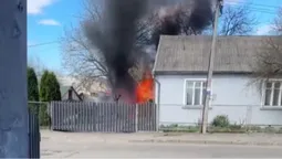 У Володимирі – пожежа (відео)