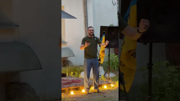 Поет і військовий з Луцька Павло Коробчук – серед переможців всеукраїнського слему (відео)