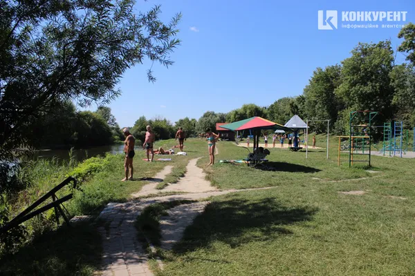 Що коїться на центральному пляжі Луцька (фото)