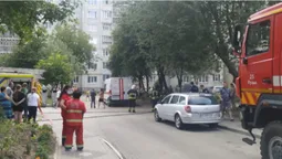 На Конякіна в Луцьку горів підвал будинку (фото)