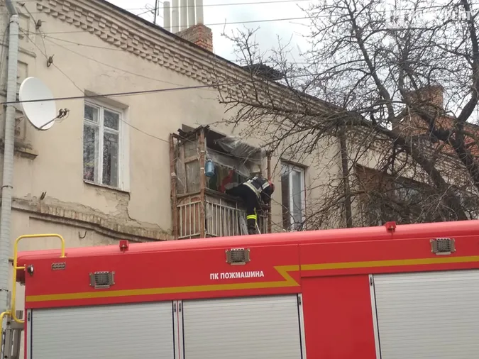 У центрі Луцька – пожежа через сковорідку (фото)