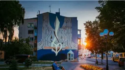 Луцький художник хоче створити серію муралів «Тризуб» (фото)