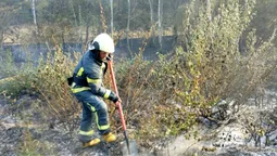 На Волині рятувальники ліквідували масштабну пожежу: що і де горіло (фото)