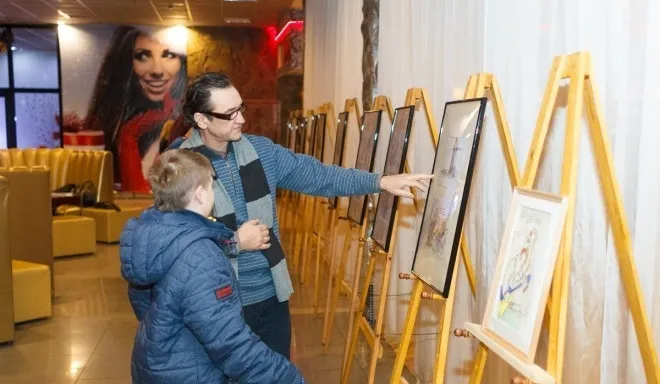 У Луцьку визначили переможців конкурсу карикатур «Умовні українці» (фото)