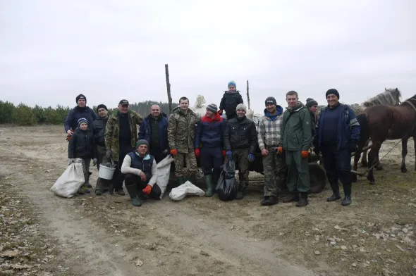 На заплаві Стиру зібрали 150 мішків сміття (фото)