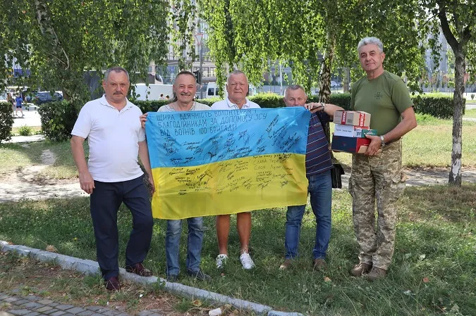 Волинські тероборонівці отримали необхідне на фронті обладнання (фото)