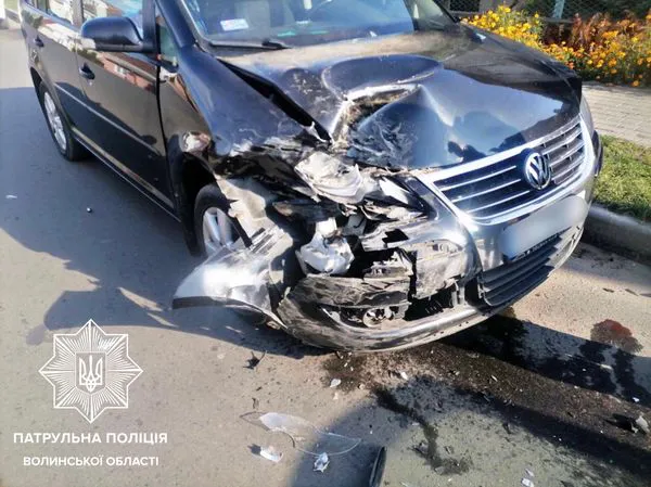 У Ковелі зіткнулися Renault і Volkswagen