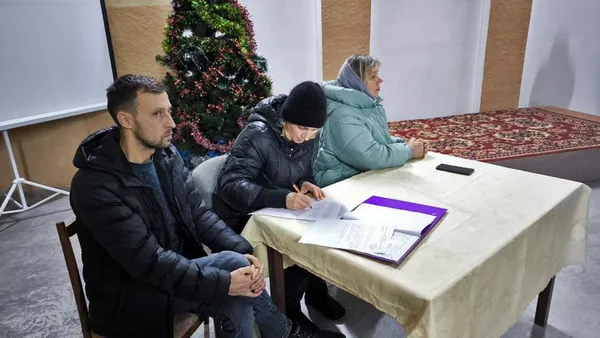 Збори селян у Топільному