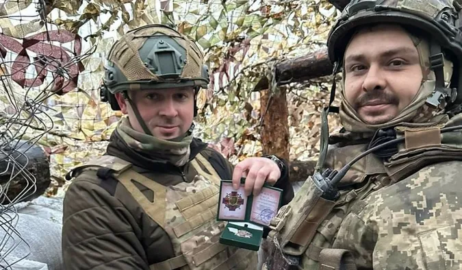 Комбриг 100-ї бригади на «нулі» відзначив воїнів Луцького батальйону (фото)