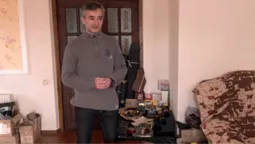 Митець з Харківщини евакуював на Волинь пів тисячі музейних експонатів (фото)