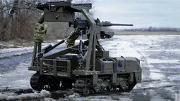 Робот із кулеметом на фронті: у волинській бригаді тестують нову техніку (фото)