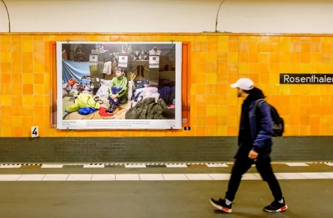 У берлінському метро показують укриття в підземках Харкова та Києва (фото)