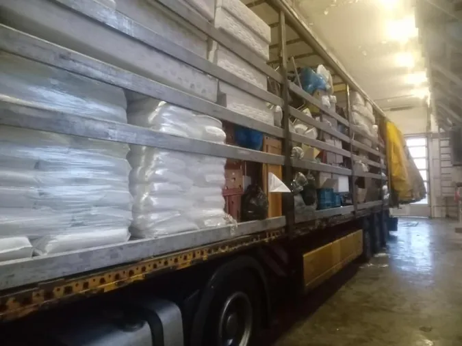 В «Ягодині» серед «гуманітарки» знайшли незадекларований товар (фото)