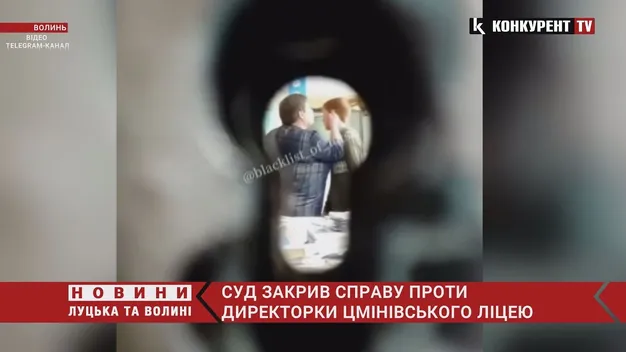 Справу директорки волинського ліцею, в якому вчителька вдарила учня, закрили (відео)