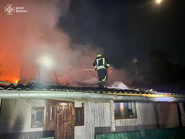 Поля, гараж і хата: за добу на Волині погасили 5 пожеж