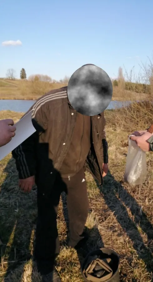 На Волині в заказнику впіймали браконьєра з «острогою» (фото)