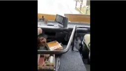 У Луцьку під час руху задимілася маршрутка (відео)