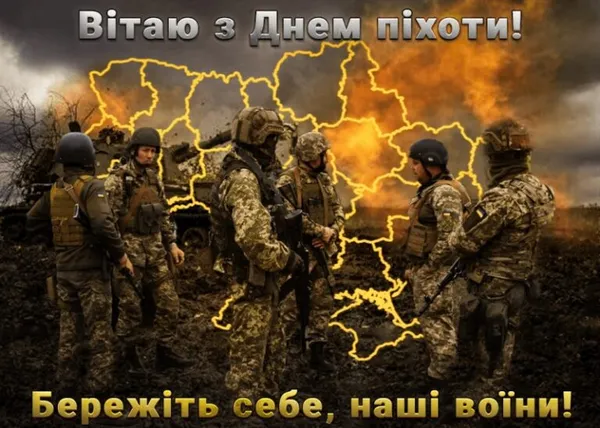 З Днем піхоти ЗСУ: найкращі привітання з теплими словами для захисників