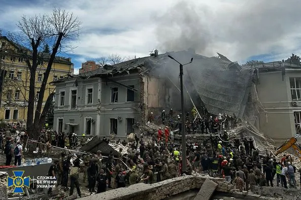 СБУ встановила, якою ракетою росія вдарила по «Охматдиту» (фото)