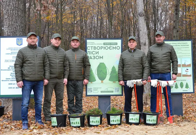 На Волині висадили тисячі дубів та сосен (фото)