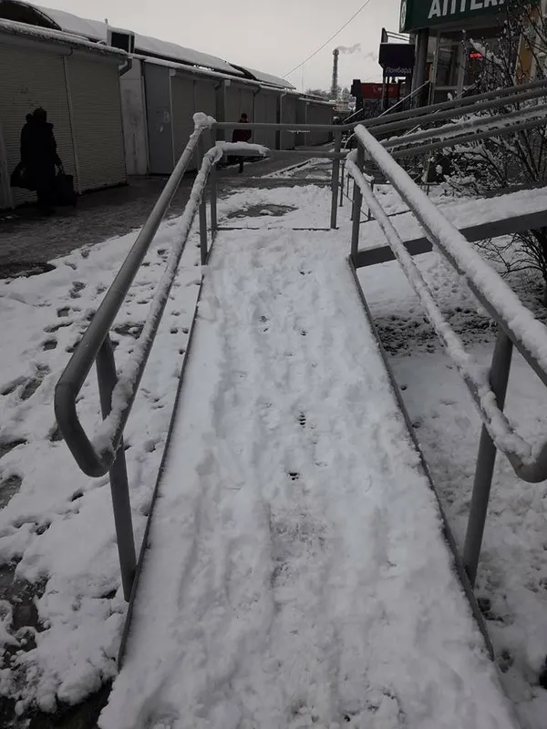 Луцькі муніципали змусили підприємців взятись за лопати (фото)
