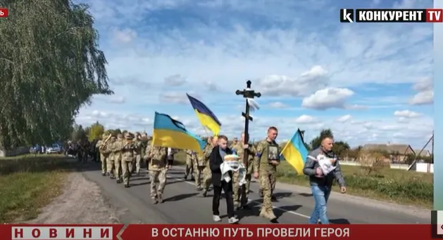 На Волині попрощались із загиблим Героєм Володимиром Лепою (відео)