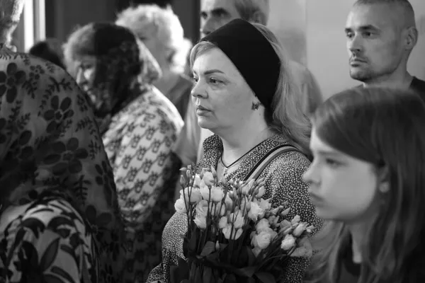 У Луцьку провели в останню дорогу військового Антона Оконя (фото)