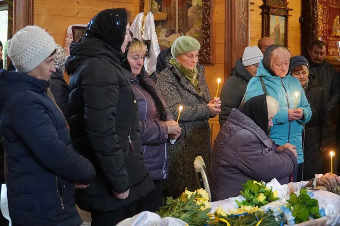 У Володимирі прощалися з загиблим на Харківщині штаб-сержантом