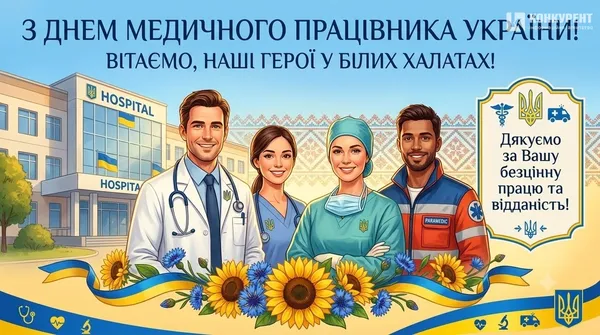 З Днем медика: вітальні листівки та слова